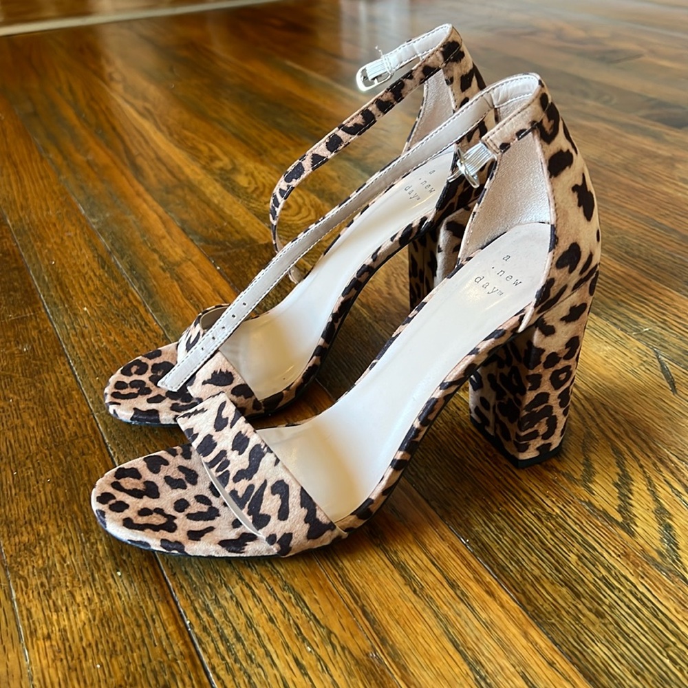 Cheetah Print Heels